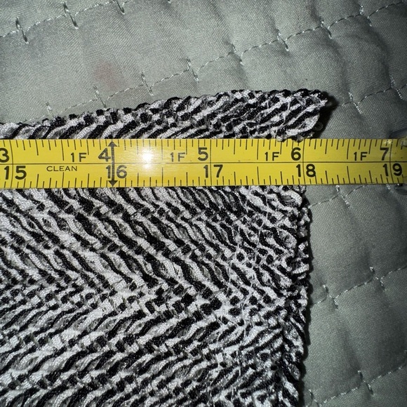 Jordan Taylor A Line cover up Dress Chevron Print 3/4 sleeve V Neck size Small - Picture 5 of 10